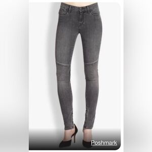 Vince Woman’s Moto Skinny jean grey size 26